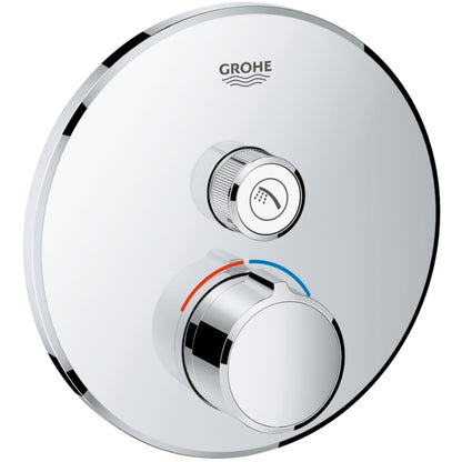 Grohe SmartControl Baterie dus cu 1 iesire, rotunda