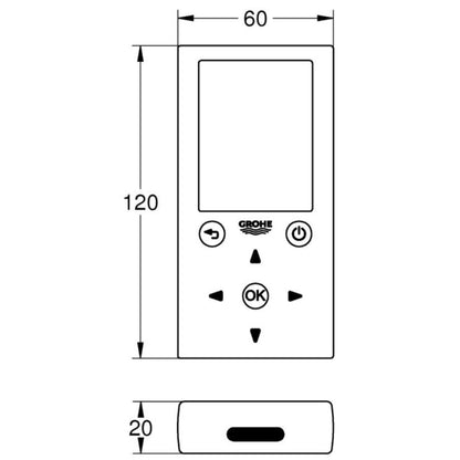 Grohe Telecomanda