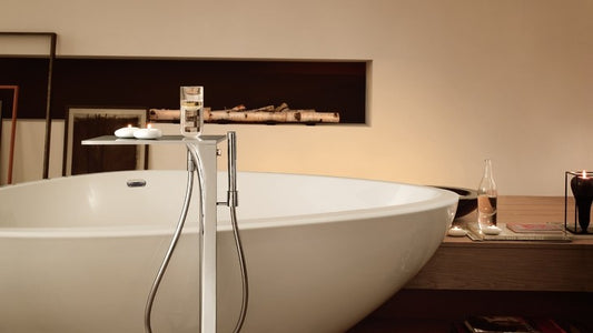 Hansgrohe Axor Massaud Baterie cada freestanding