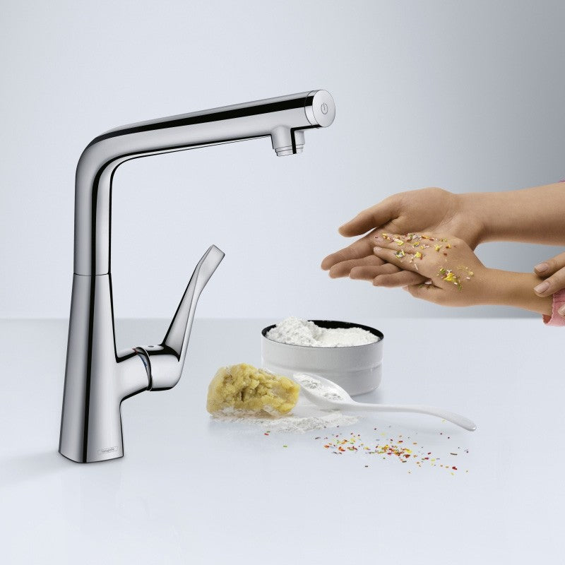 Hansgrohe Select 320 Baterie chiuveta bucatarie monocomanda, crom