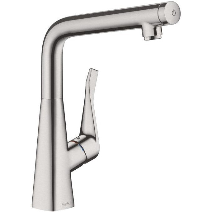 Hansgrohe Select 320 Baterie chiuveta bucatarie monocomanda, aspect inox