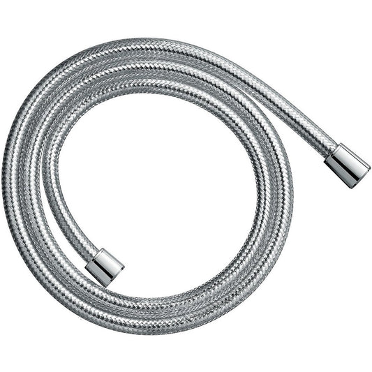 Furtun dus Hansgrohe Comfortflex plastic 125 cm, crom