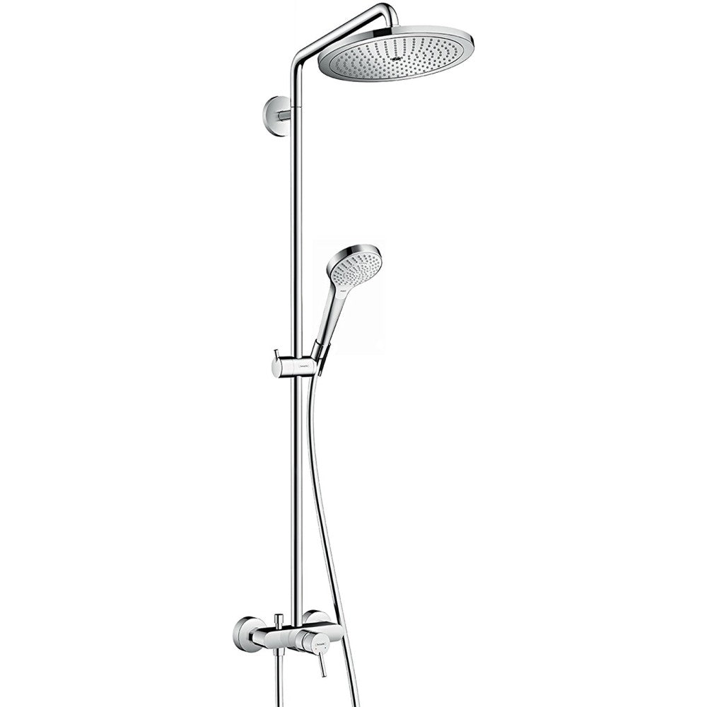 Coloana dus cu baterie fara termostat Hansgrohe Croma Select 280 Air 1jet, crom