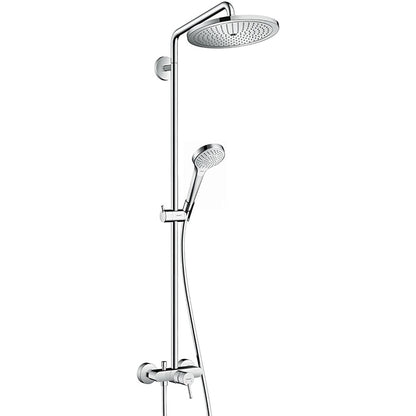 Coloana dus cu baterie fara termostat Hansgrohe Croma Select 280 Air 1jet, crom