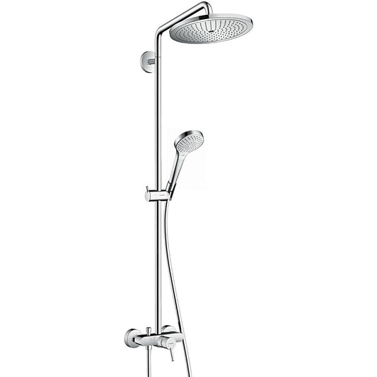 Coloana dus cu baterie fara termostat Hansgrohe Croma Select 280 Air 1jet, crom