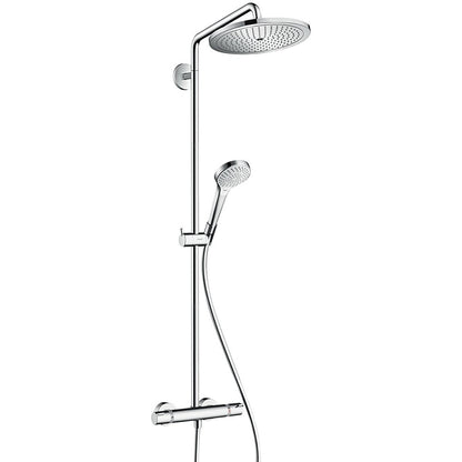 Coloana dus cu baterie si termostat Hansgrohe Croma Select 280 Air jet