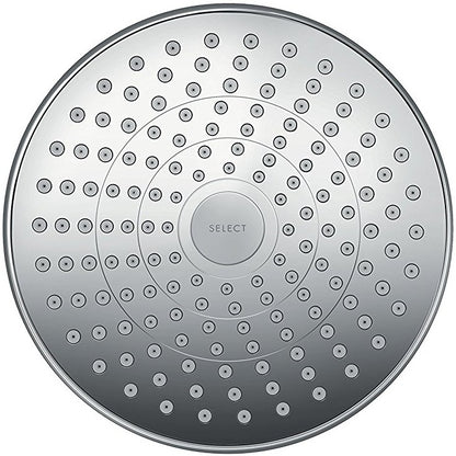 Palarie dus fix Hansgrohe Croma Select E 180 2jet, rotund Ø18 cm, crom