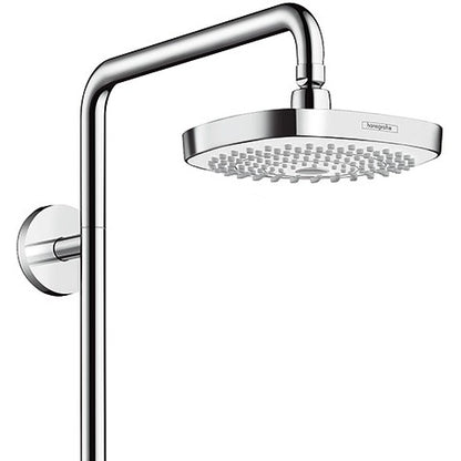Coloana dus cu baterie fara termostat Hansgrohe Croma Select E 180 2jet, alb/crom