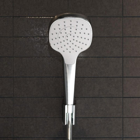 Hansgrohe Croma Select E 1jet Porter Set dus cu suport, furtun 125 cm, alb/crom