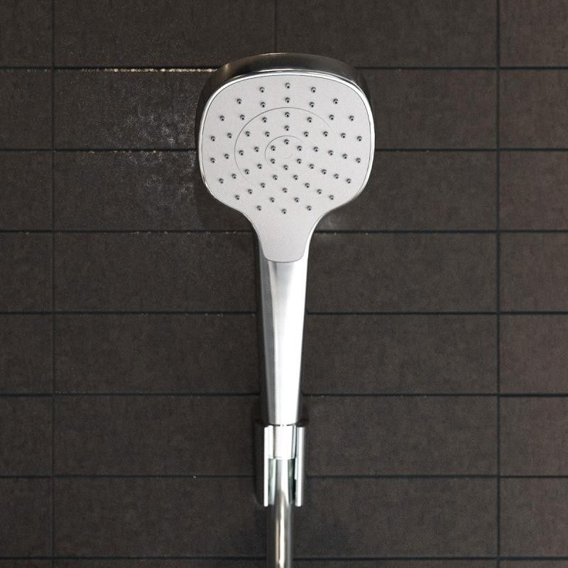 Hansgrohe Croma Select E 1jet Porter Set dus cu suport, furtun 160 cm, alb/crom