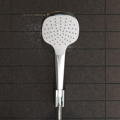 Hansgrohe Croma Select E 1jet Porter Set dus cu suport, furtun 160 cm, alb/crom