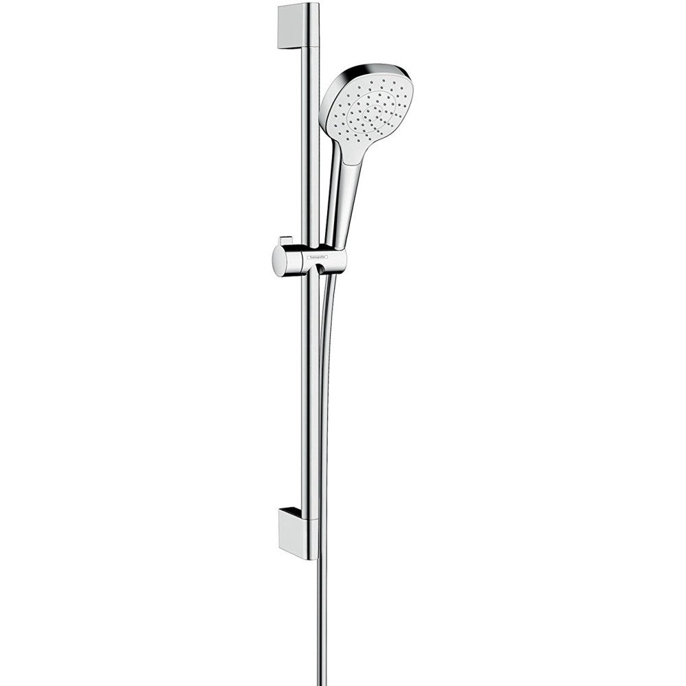 Hansgrohe Croma Select E 1jet Set dus cu bara 65 cm, alb/crom