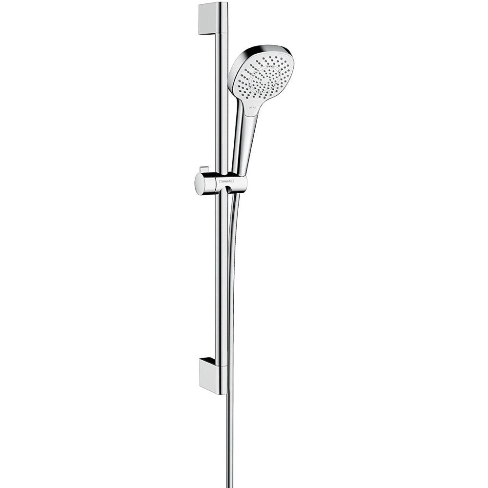 Hansgrohe Croma Select E Multi EcoSmart Set dus cu bara 65 cm, alb/crom
