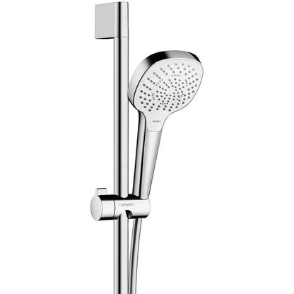 Hansgrohe Croma Select E Multi EcoSmart Set dus cu bara 90 cm, alb/crom