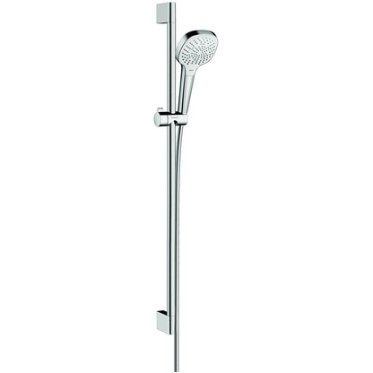 Hansgrohe Croma Select E Multi Set dus cu bara 90 cm, alb/crom