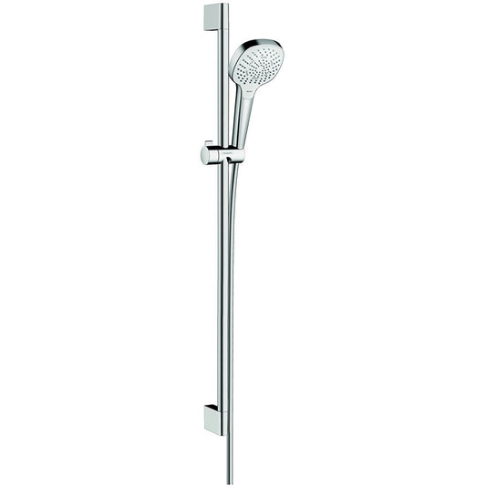 Hansgrohe Croma Select E Multi EcoSmart Set dus cu bara 90 cm, alb/crom