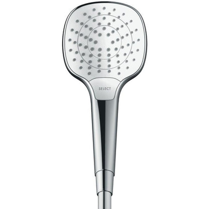 Para dus Hansgrohe Croma Select E Vario EcoSmart, alb/crom