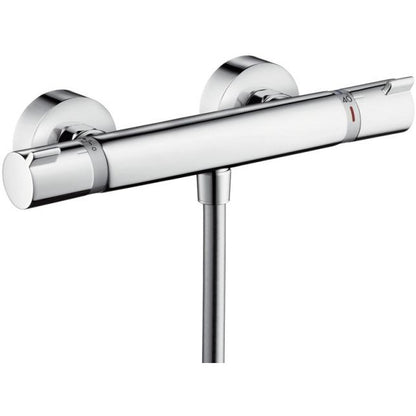 Hansgrohe Croma Select E Vario Baterie dus cu bara 90 cm cu termostat, alb/crom