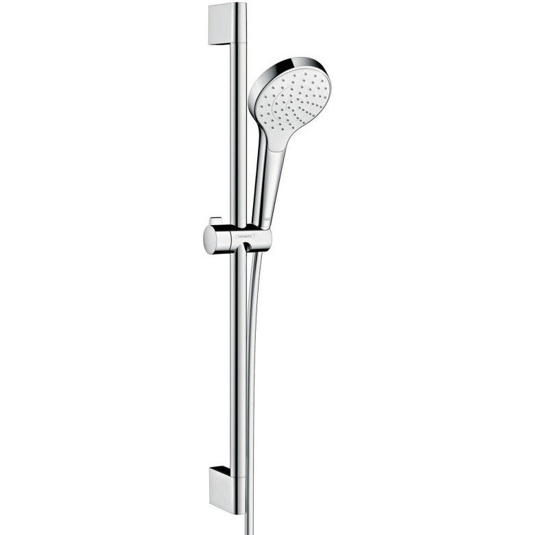 Hansgrohe Croma Select S 1jet Set dus cu bara 65 cm, alb/crom