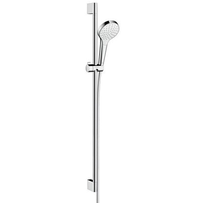 Hansgrohe Croma Select S 1jet Set dus cu bara 90 cm, alb/crom