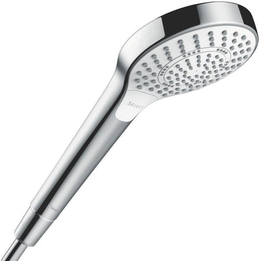 Para dus Hansgrohe Croma Select S Multi EcoSmart, alb/crom