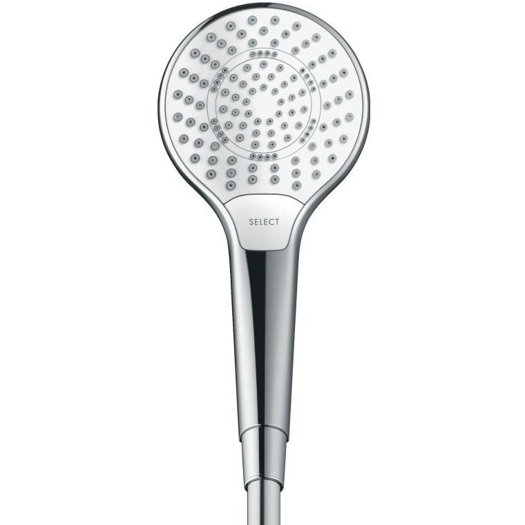 Para dus Hansgrohe Croma Select S Multi EcoSmart, alb/crom