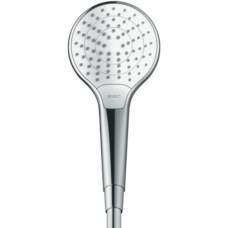 Para dus Hansgrohe Croma Select S Vario EcoSmart, alb/crom