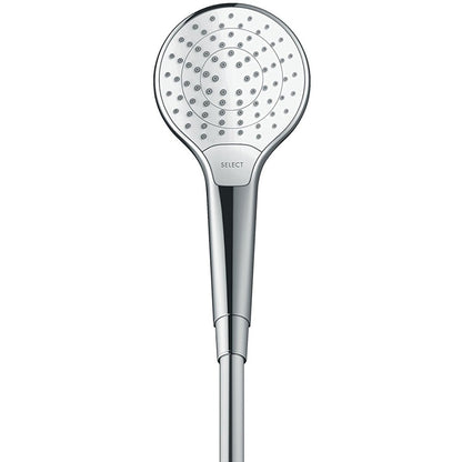 Hansgrohe Croma Select S Vario Porter Set dus cu suport, furtun 125 cm, alb/crom