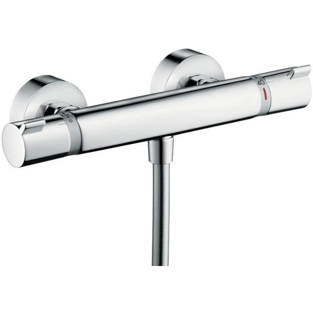 Hansgrohe Croma Select S Vario Baterie dus cu bara 90 cm cu termostat, alb/crom