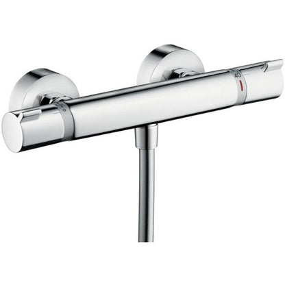 Hansgrohe Croma Select S Vario Baterie dus cu bara 90 cm cu termostat, alb/crom