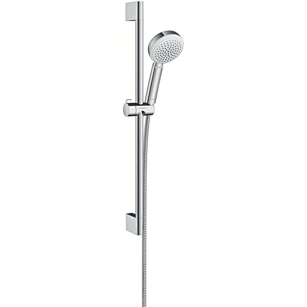 Hansgrohe Crometta 100 1jet Set dus cu bara 65 cm, alb/crom