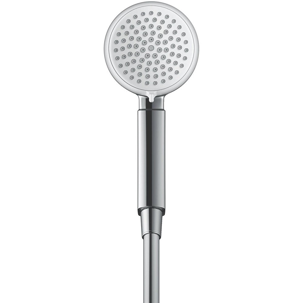 Hansgrohe Crometta 100 Vario Porter Set dus cu suport, furtun 125 cm, alb/crom