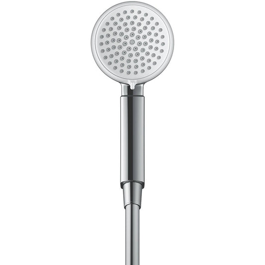Hansgrohe Crometta 100 Vario Porter Set dus cu suport, furtun 125 cm, alb/crom