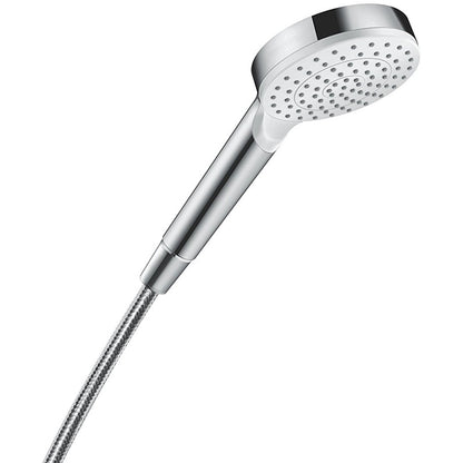 Para dus Hansgrohe Crometta 1jet EcoSmart, alb/crom