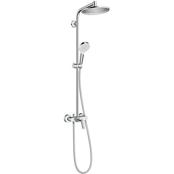 Coloana dus cu baterie fara termostat Hansgrohe Crometta S 240 1jet, crom