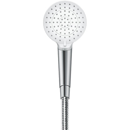 Hansgrohe Crometta Vario Porter Set dus cu suport, furtun 160 cm, alb/crom