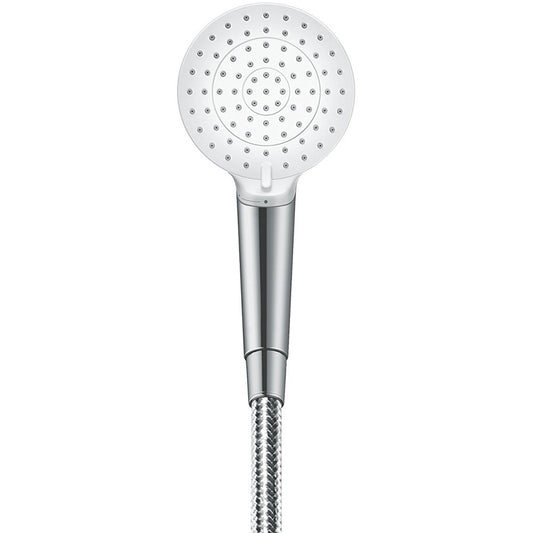 Hansgrohe Crometta Vario Porter Set dus cu suport, furtun 160 cm, alb/crom