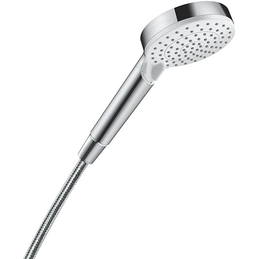 Hansgrohe Ecostat 1001 CL/Crometta Vario Baterie dus cu bara 65 cm, cu termostat, alb/crom