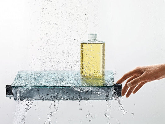 Hansgrohe Ecostat Select/Raindance Select E 120 3jet Baterie dus cu bara 65 cm cu termostat, crom