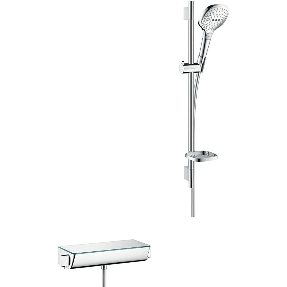 Hansgrohe Ecostat Select/Raindance Select E 120 3jet Baterie dus cu bara 65 cm cu termostat, crom