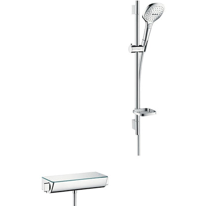 Hansgrohe Ecostat Select/Raindance Select E 120 3jet Baterie dus cu bara 65 cm cu termostat, crom