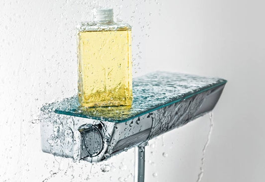 Hansgrohe Ecostat Select/Raindance Select E 120 3jet Baterie dus cu bara 90 cm cu termostat, crom