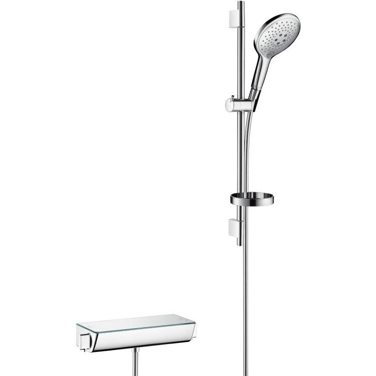 Hansgrohe Ecostat Select/Raindance Select S 150 3jet Baterie dus cu bara 65 cm cu termostat, crom