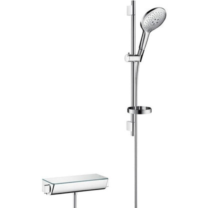 Hansgrohe Ecostat Select/Raindance Select S 150 3jet Baterie dus cu bara 65 cm cu termostat, crom