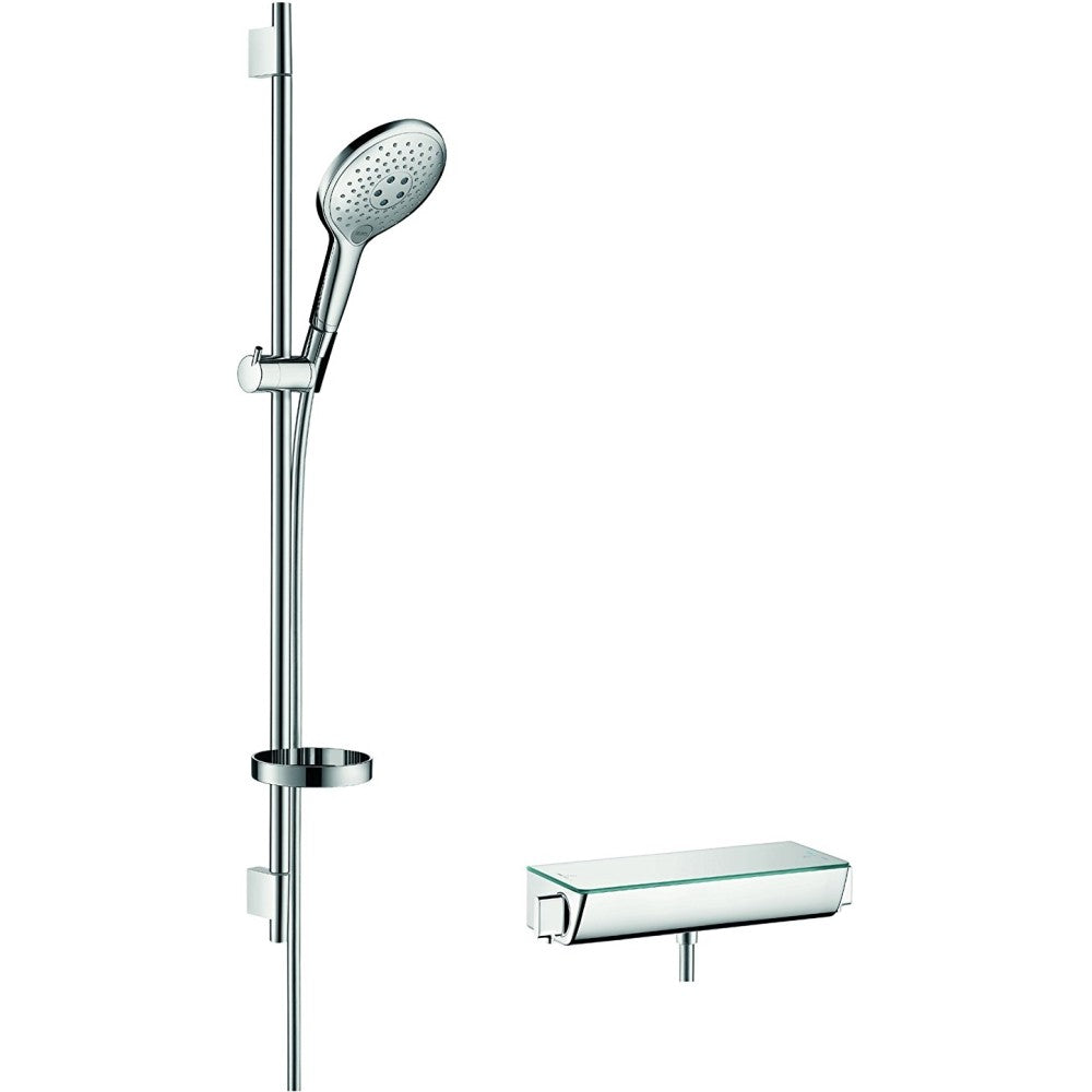 Hansgrohe Ecostat Select/Raindance Select S 150 3jet Baterie dus cu bara 90 cm cu termostat, crom