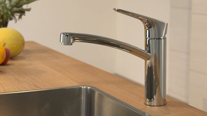Hansgrohe Logis M31 CoolStart 160 Baterie chiuveta bucatarie monocomanda, crom