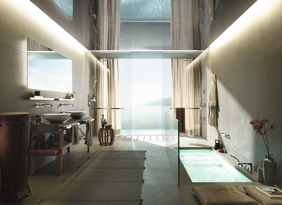 Lavoar baie pe blat Hansgrohe Massaud 60x45 cm