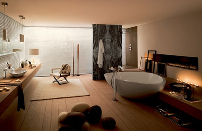 Lavoar baie pe blat Hansgrohe Massaud 60x45 cm