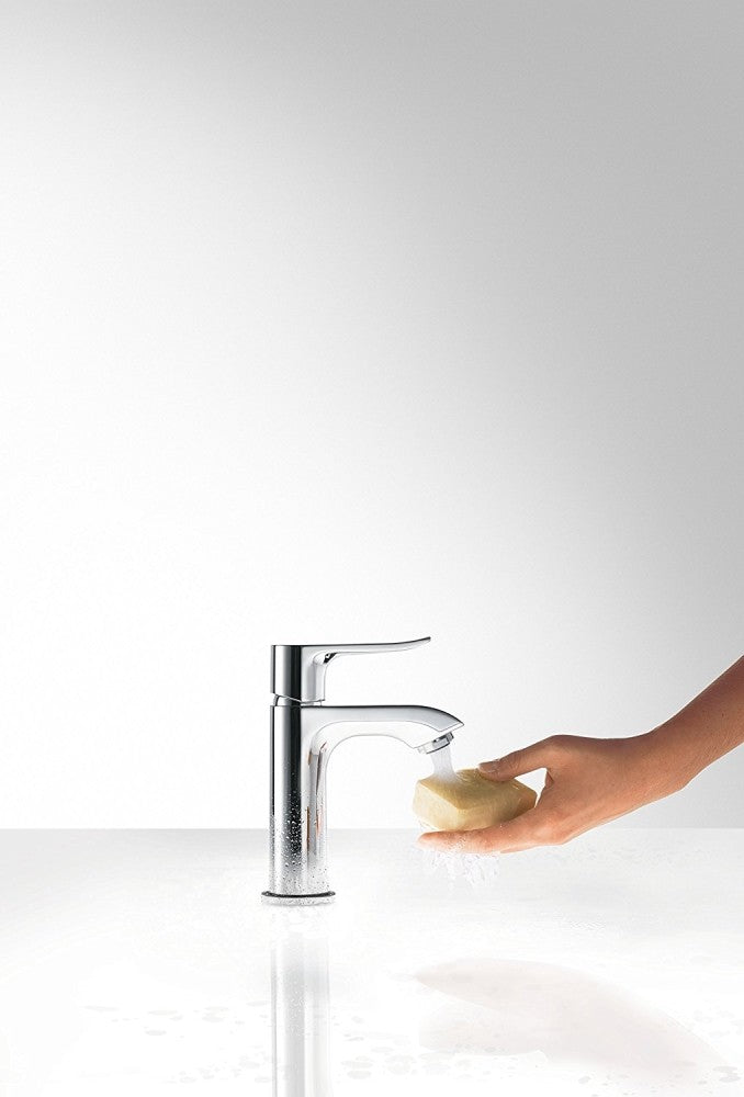 Baterie lavoar Hansgrohe Metris 100, cu ventil pop-up