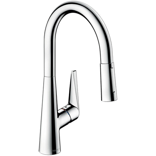 Hansgrohe Talis S 200 Baterie chiuveta bucatarie monocomanda cu dus extractibil, crom